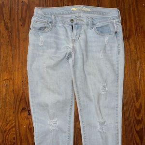 Boyfriend low rise jeans